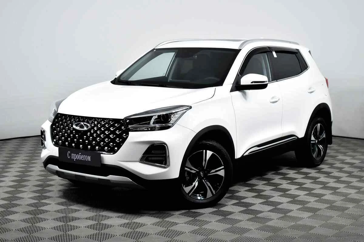 Chery Tiggo 4 Pro, Белый, 2022, Вариатор, 113 л.с., цена от 1 534 000 руб.