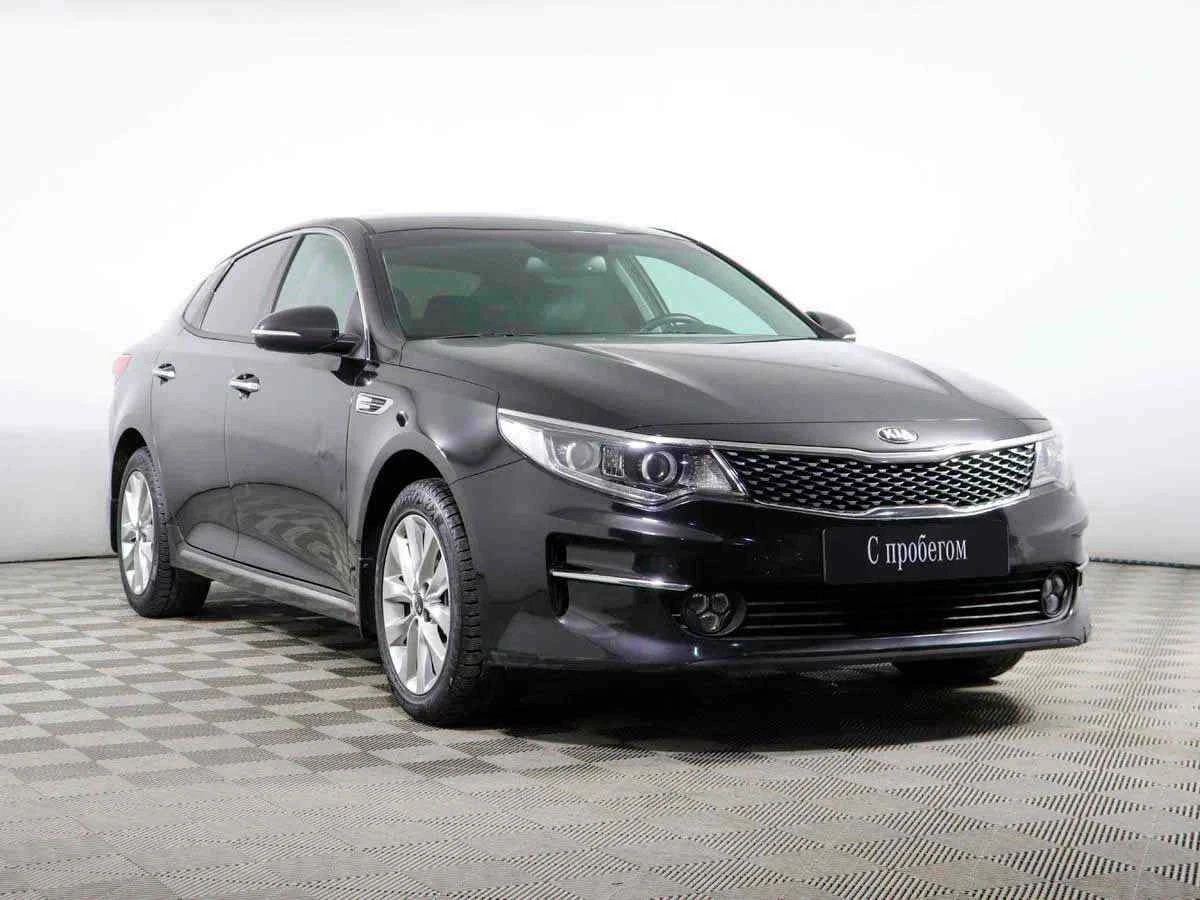 KIA Optima, Черный, 2017, Автоматическая, 150 л.с., цена от 1 385 000 руб.