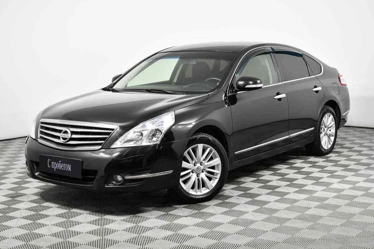 Nissan Teana, Черный, 2012, Вариатор, 182 л.с., цена от 595 500 руб.