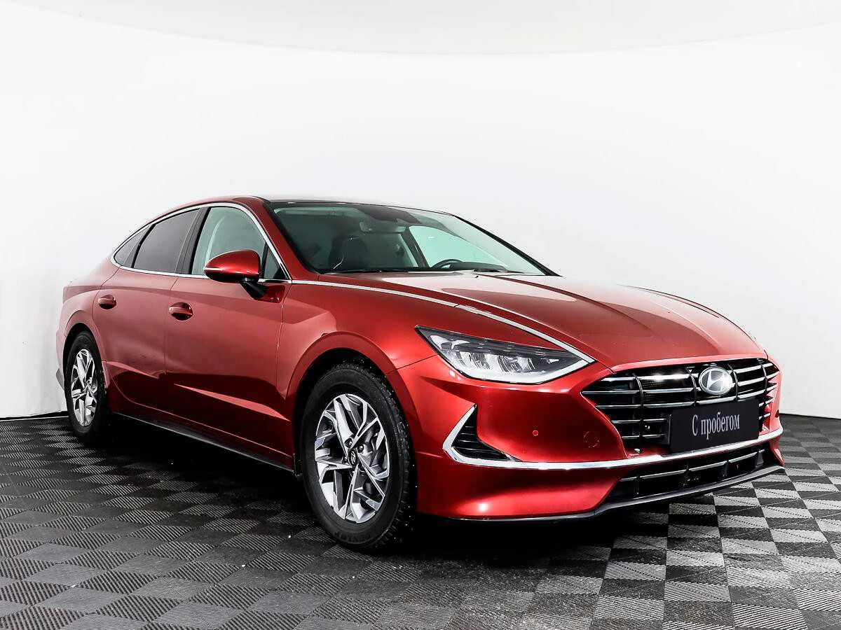 HYUNDAI SONATA, Красный, 2020, Автоматическая, 180 л.с., цена от 1 704 000 руб.