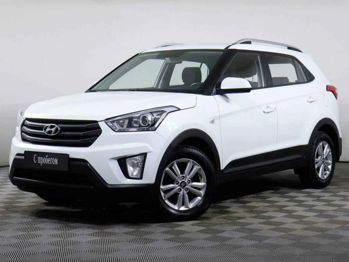 Hyundai Creta, Белый, 2018, Автоматическая, 123 л.с., цена от 1 175 000 руб.