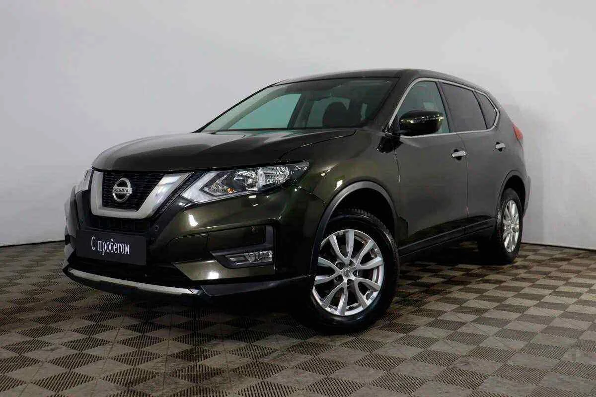 Nissan X-Trail, Зеленый, 2020, Вариатор, 144 л.с., цена от 2 074 000 руб.
