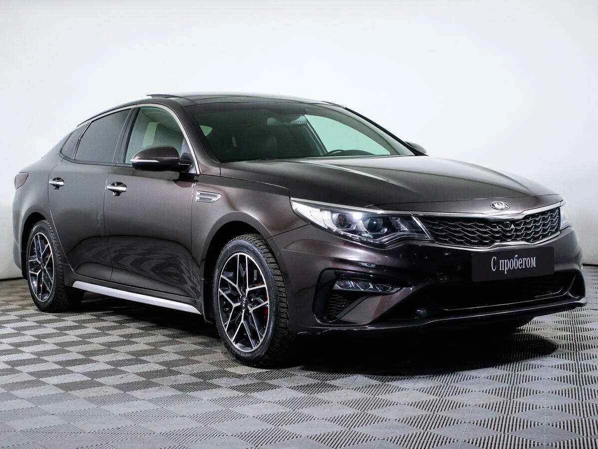 KIA Optima, Коричневый, 2018, Автоматическая, 188 л.с., цена от 1 690 000 руб.