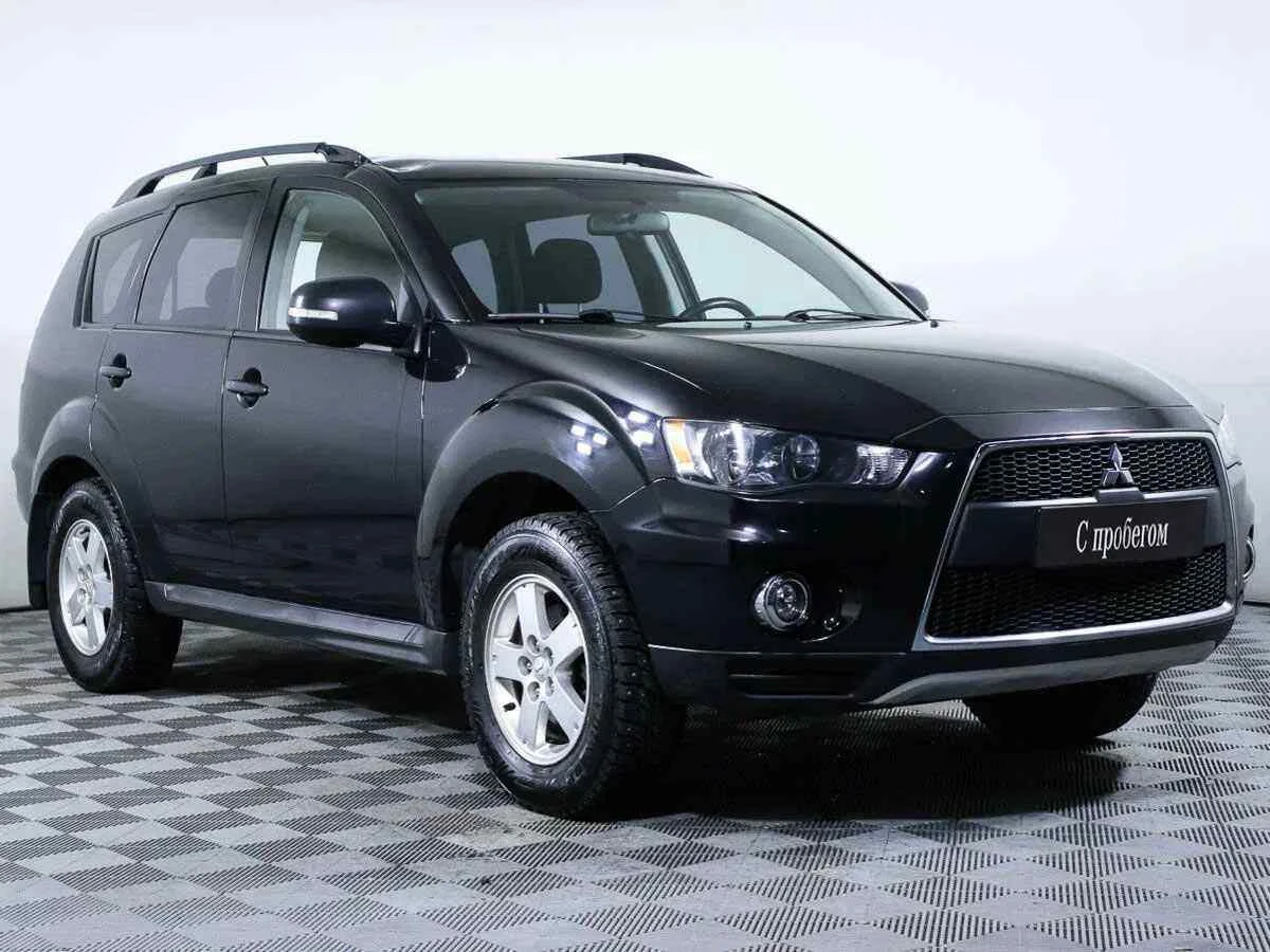 Mitsubishi Outlander, Черный, 2011, Вариатор, 170 л.с., цена от 649 000 руб.