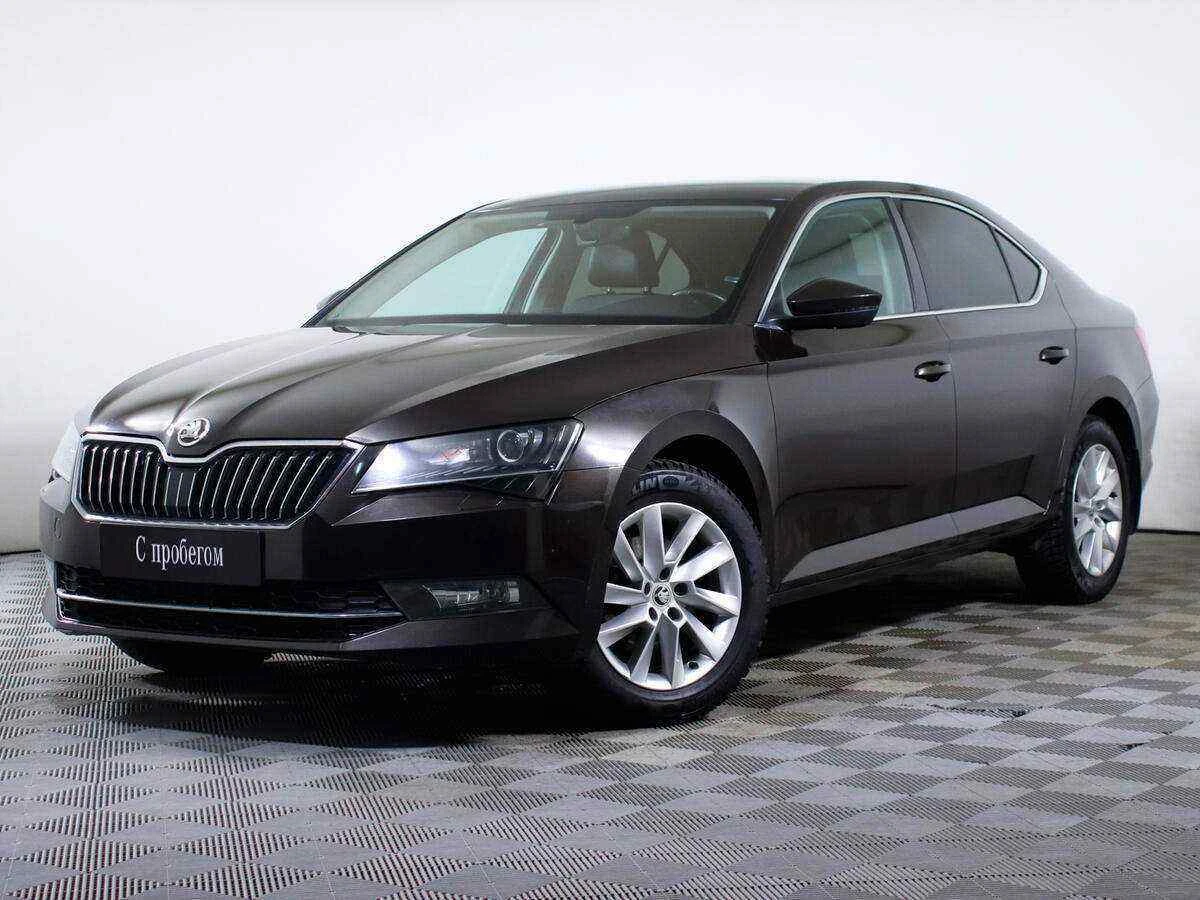 Skoda Superb, Коричневый, 2016, Робот, 180 л.с., цена от 950 000 руб.