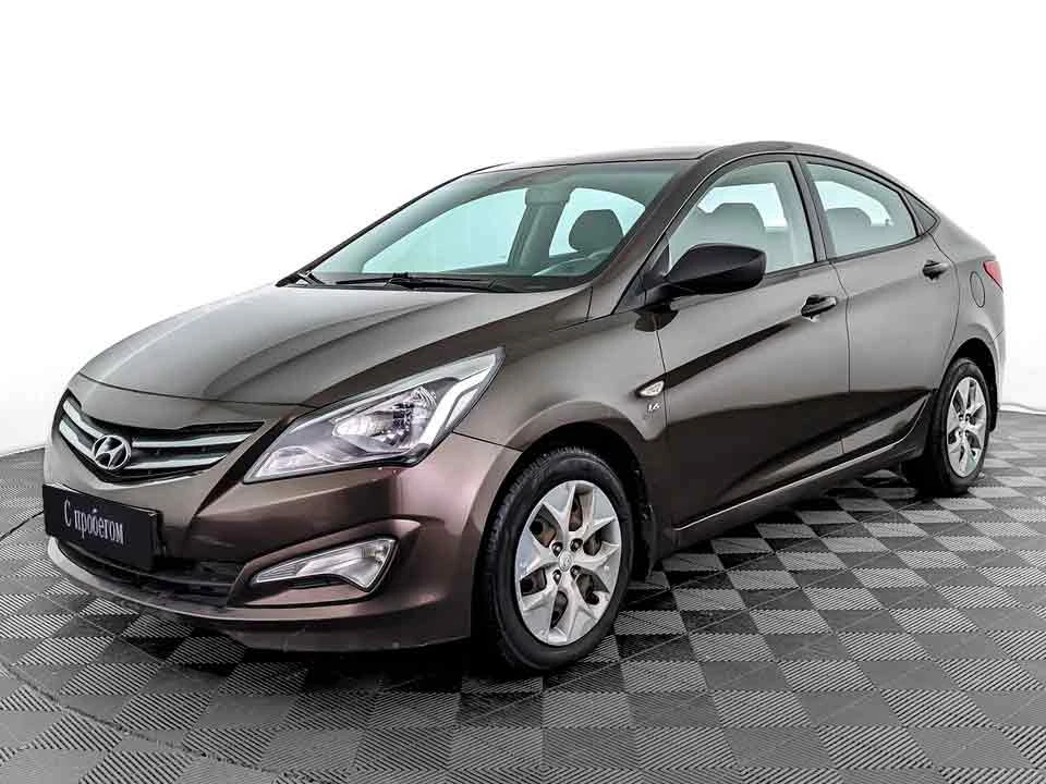 HYUNDAI SOLARIS, Коричневый, 2015, Автоматическая, 123 л.с., цена от 784 000 руб.