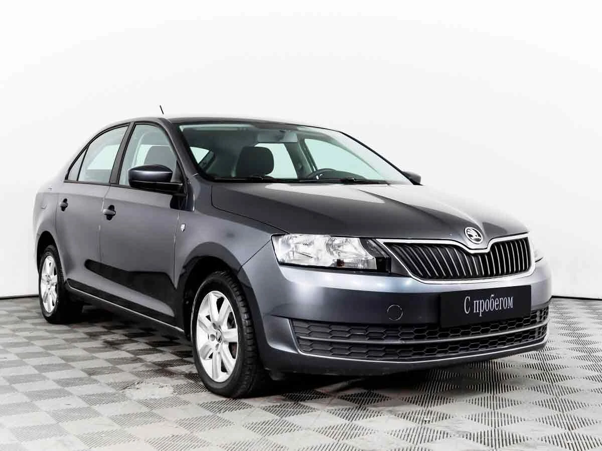 SKODA RAPID, Серебряный, 2015, Робот, 122 л.с., цена от 616 000 руб.