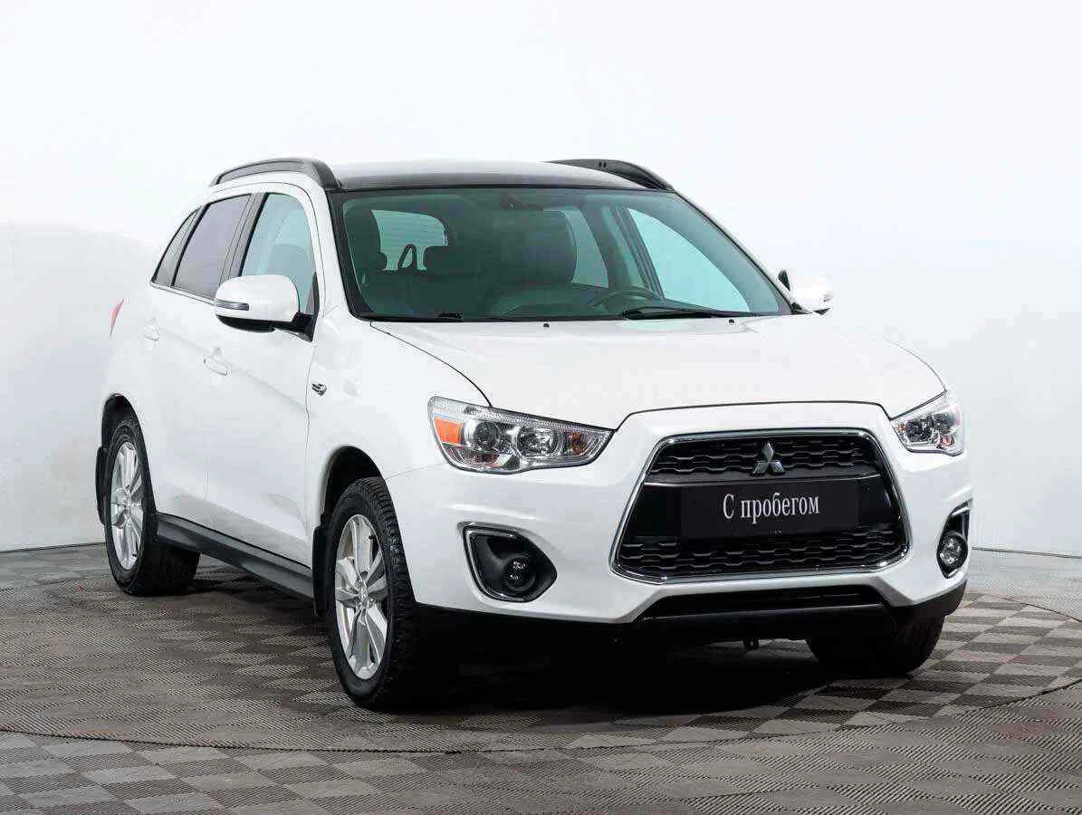 Mitsubishi ASX, Белый, 2013, Вариатор, 150 л.с., цена от 644 000 руб.