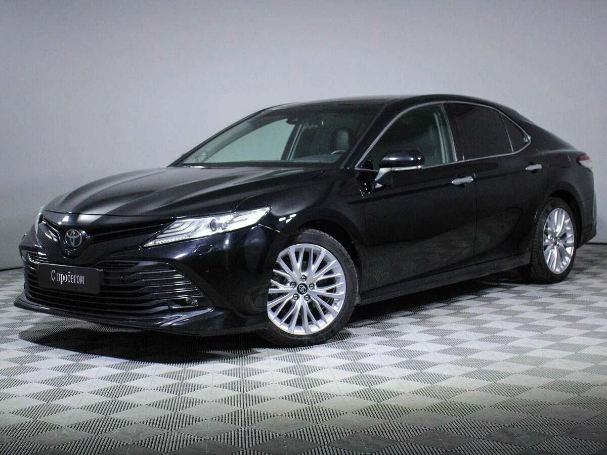TOYOTA CAMRY, Черный, 2018, Автоматическая, 249 л.с., цена от 1 792 000 руб.