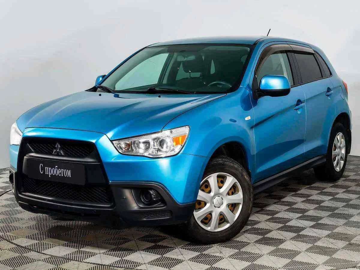 Mitsubishi ASX, Голубой, 2012, Вариатор, 140 л.с., цена от 523 000 руб.