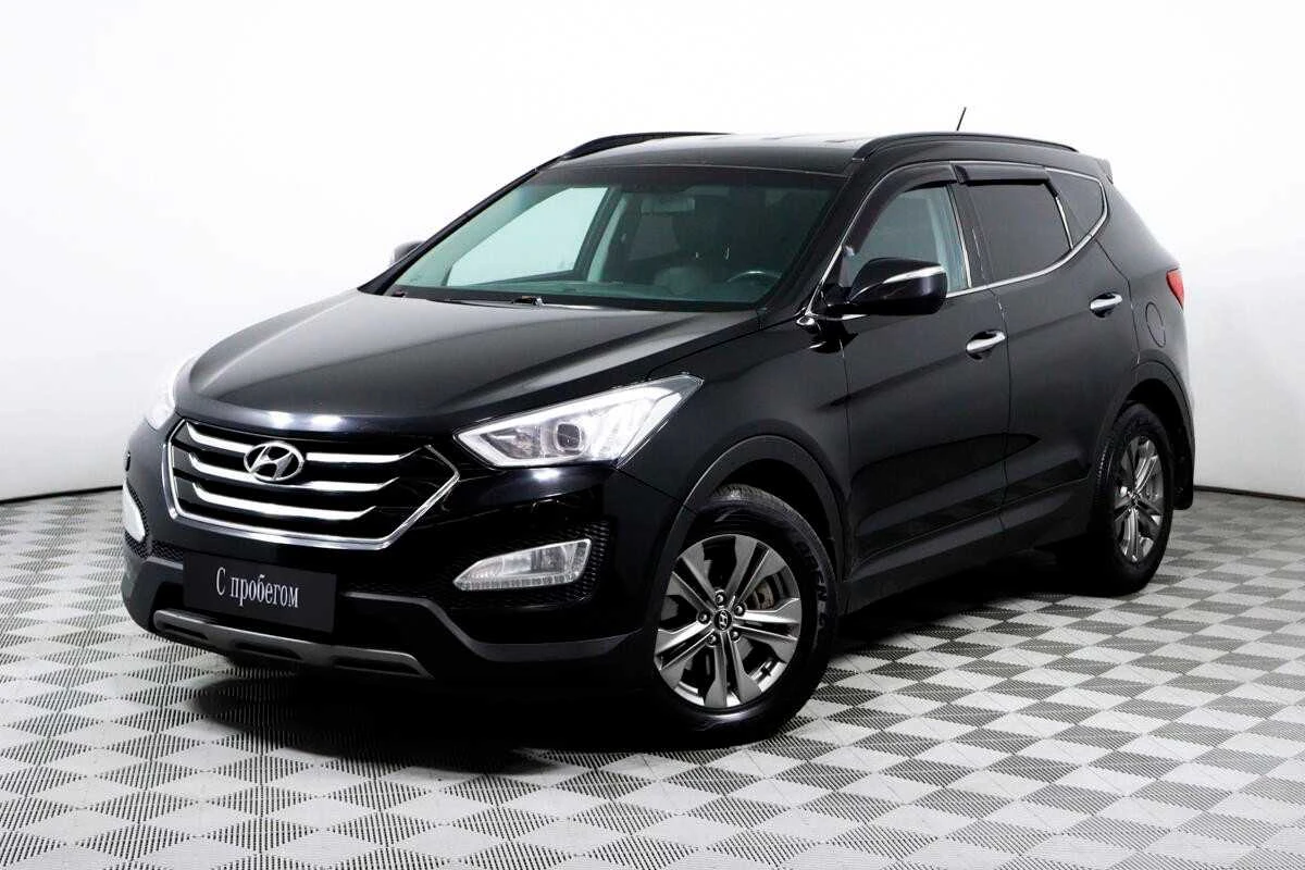HYUNDAI SANTA FE, Черный, 2013, Автоматическая, 197 л.с., цена от 1 120 000 руб.