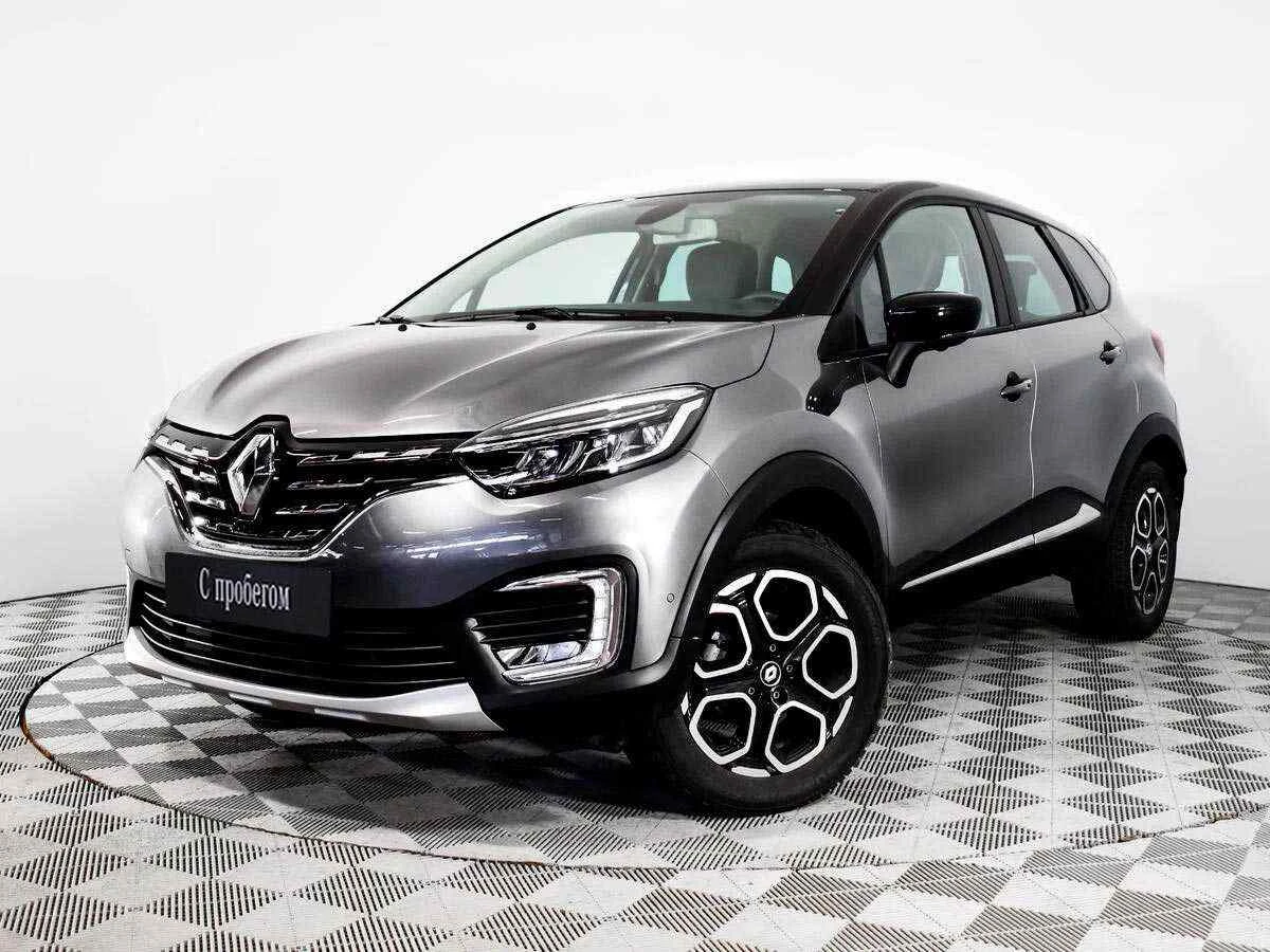 Renault Kaptur, Серый, 2021, Вариатор, 114 л.с., цена от 1 350 000 руб.