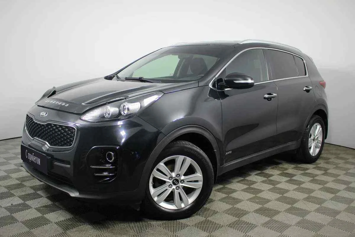 KIA Sportage, Черный, 2016, Автоматическая, 150 л.с., цена от 1 411 200 руб.