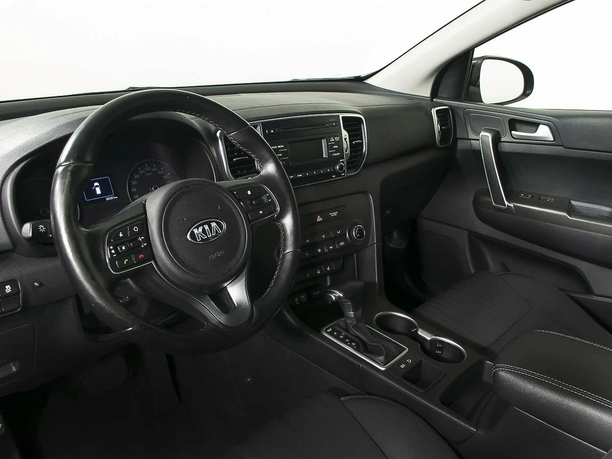 KIA Sportage, Черный, 2017, Автоматическая, 150 л.с., цена от 1 598 400 руб.