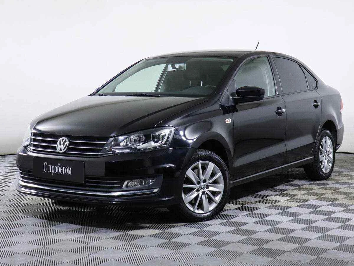 Volkswagen Polo, Черный, 2018, Робот, 125 л.с., цена от 599 000 руб.