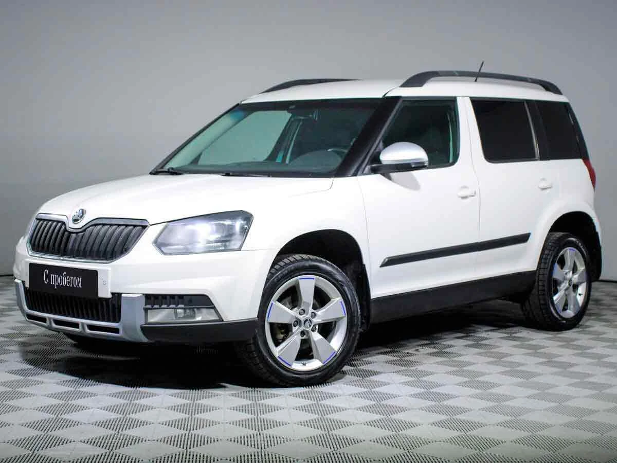 SKODA YETI, Белый, 2014, Робот, 152 л.с., цена от 899 200 руб.