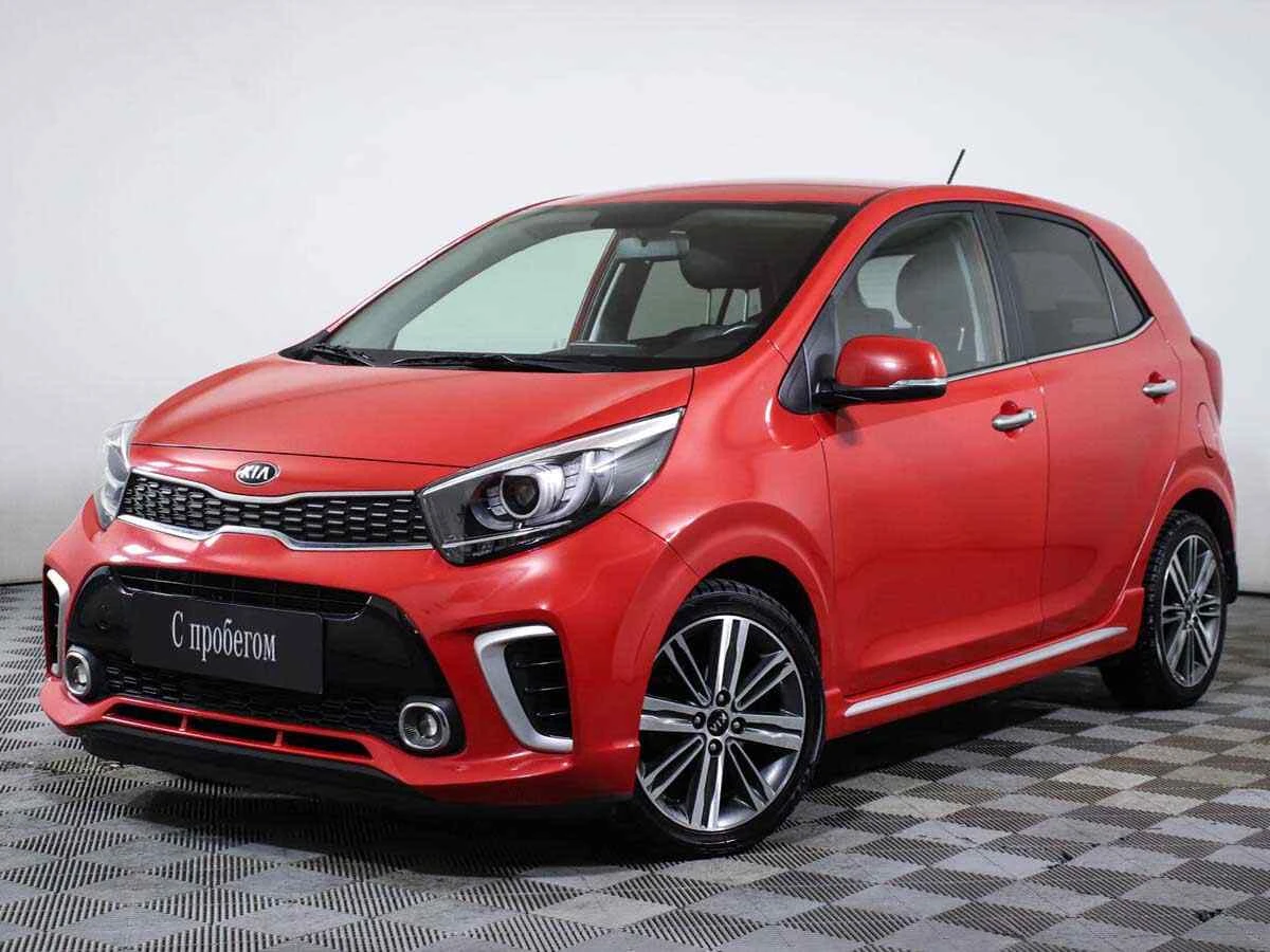 KIA Picanto, Красный, 2019, Автоматическая, 84 л.с., цена от 840 000 руб.
