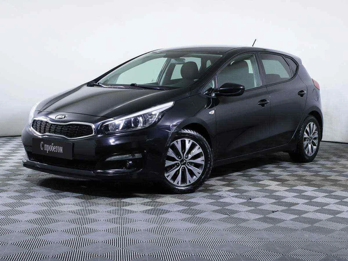 KIA Ceed, Черный, 2016, Автоматическая, 130 л.с., цена от 765 000 руб.