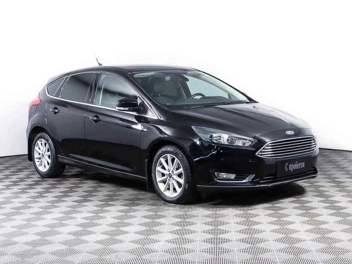 Ford Focus, Черный, 2016, Робот, 105 л.с., цена от 670 000 руб.