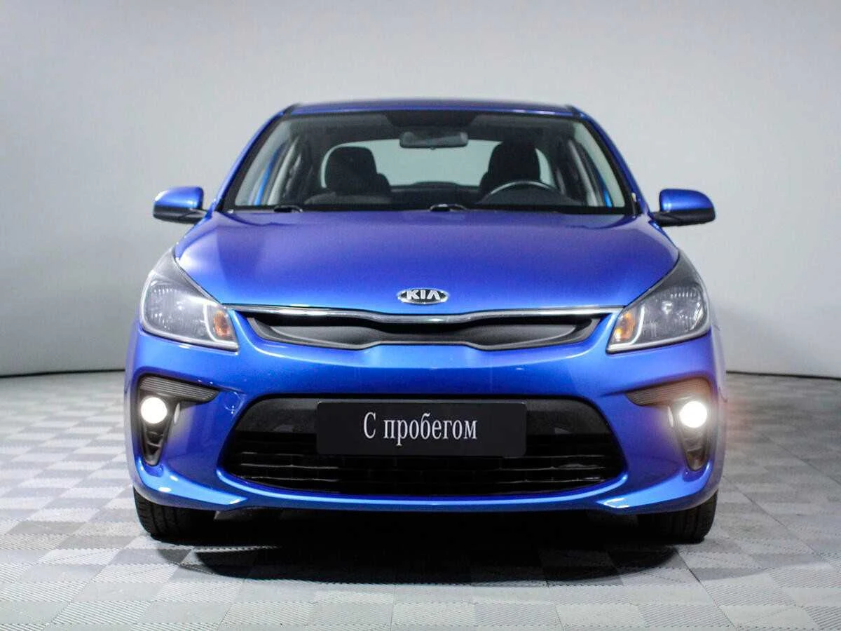 KIA RIO, Синий, 2020, Автоматическая, 123 л.с., цена от 864 000 руб.