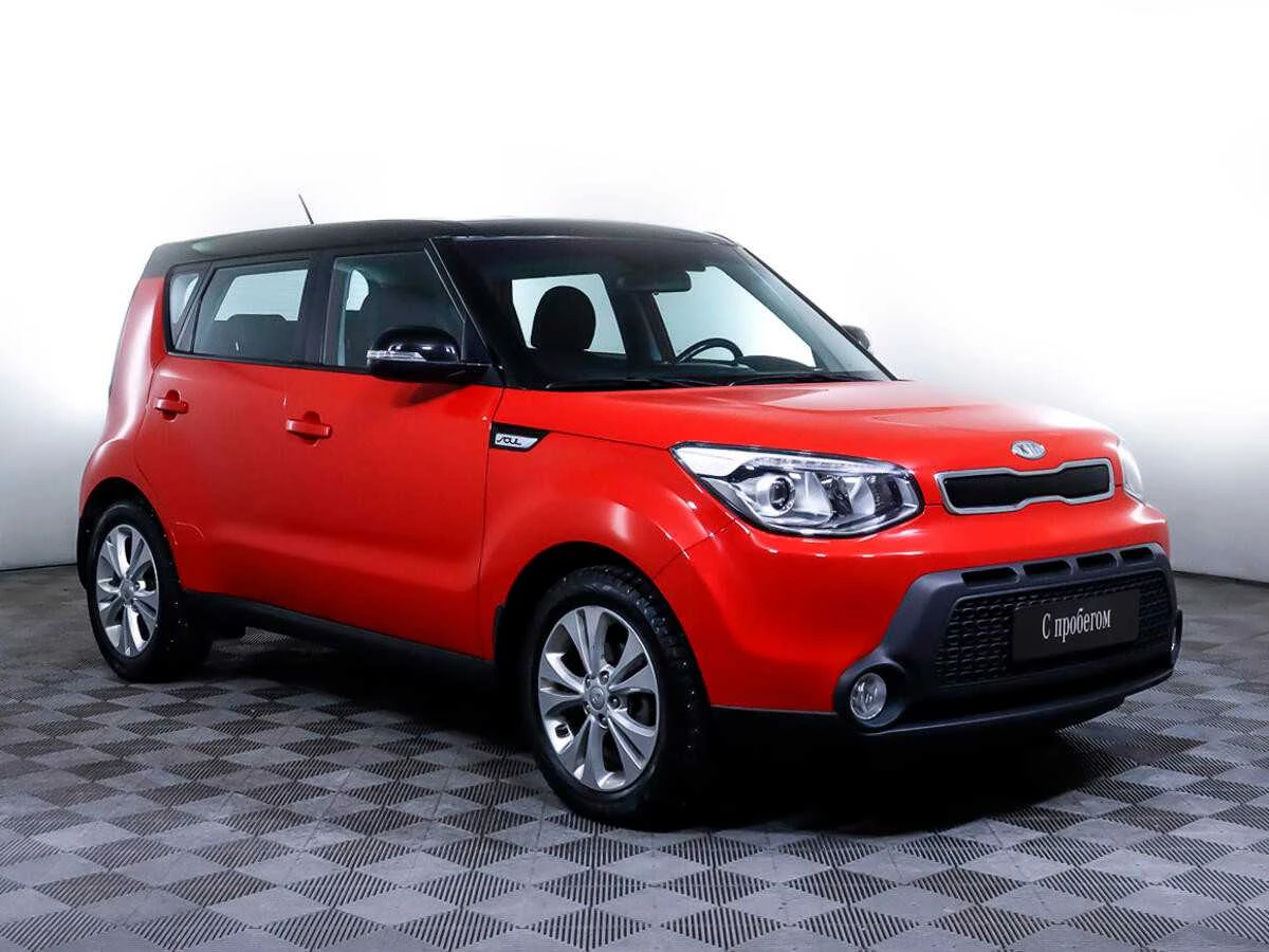 KIA SOUL, Красный, 2016, Автоматическая, 132 л.с., цена от 1 080 000 руб.