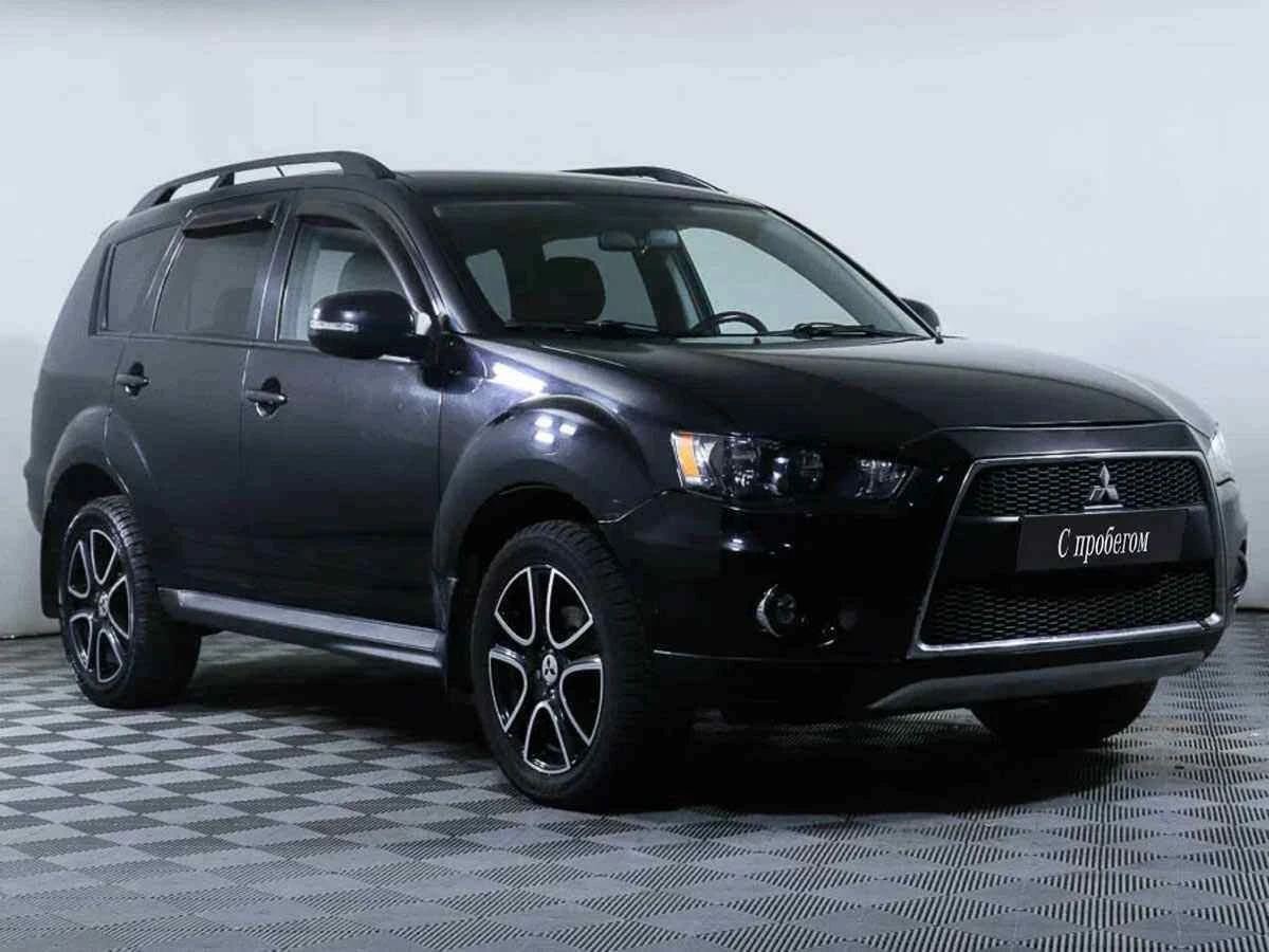 Mitsubishi Outlander, Черный, 2011, Вариатор, 170 л.с., цена от 699 000 руб.