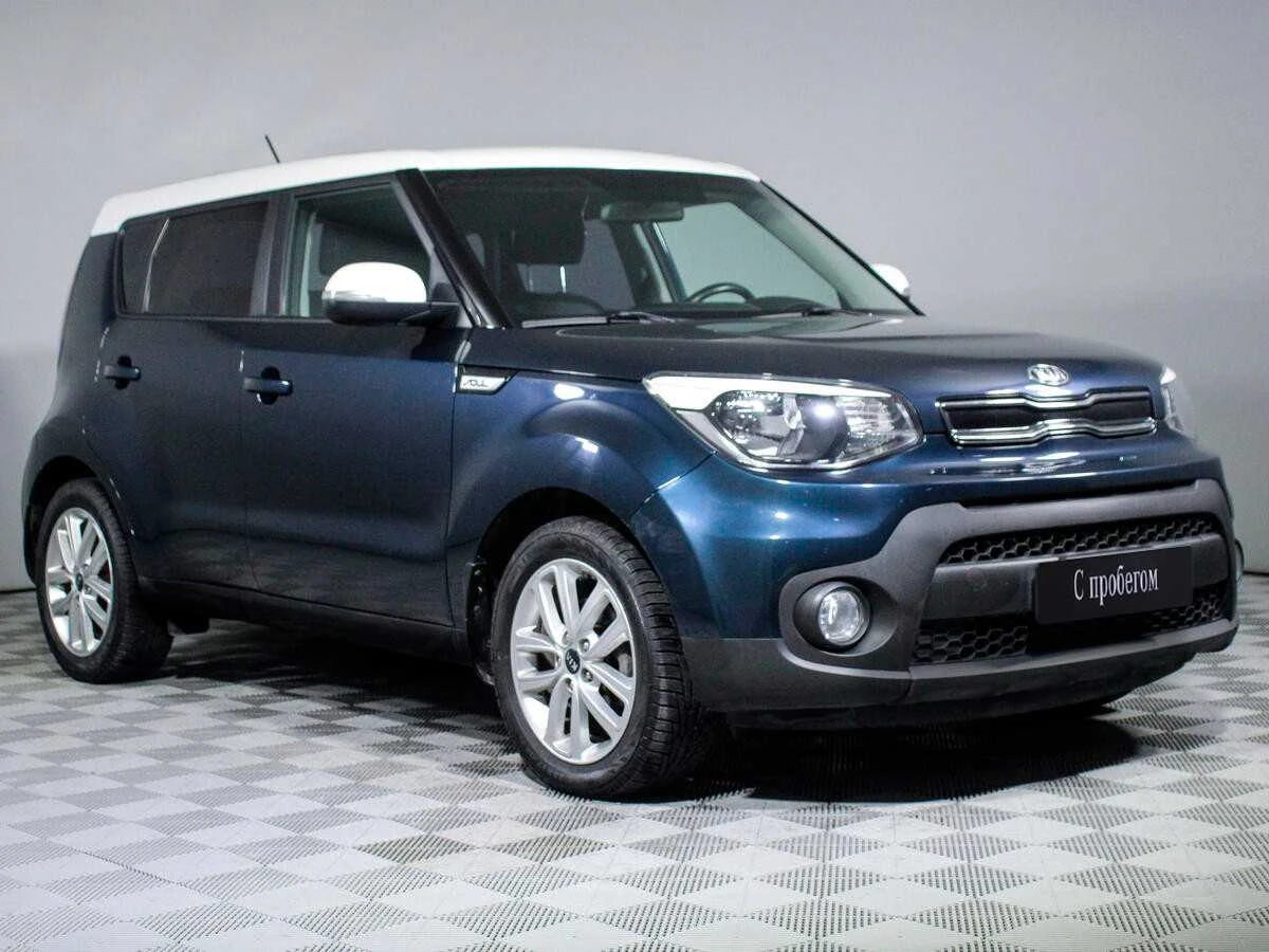 KIA SOUL, Синий, 2017, Автоматическая, 150 л.с., цена от 1 064 000 руб.