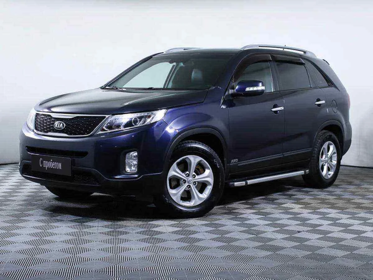 KIA Sorento, Синий, 2014, Автоматическая, 175 л.с., цена от 1 135 000 руб.