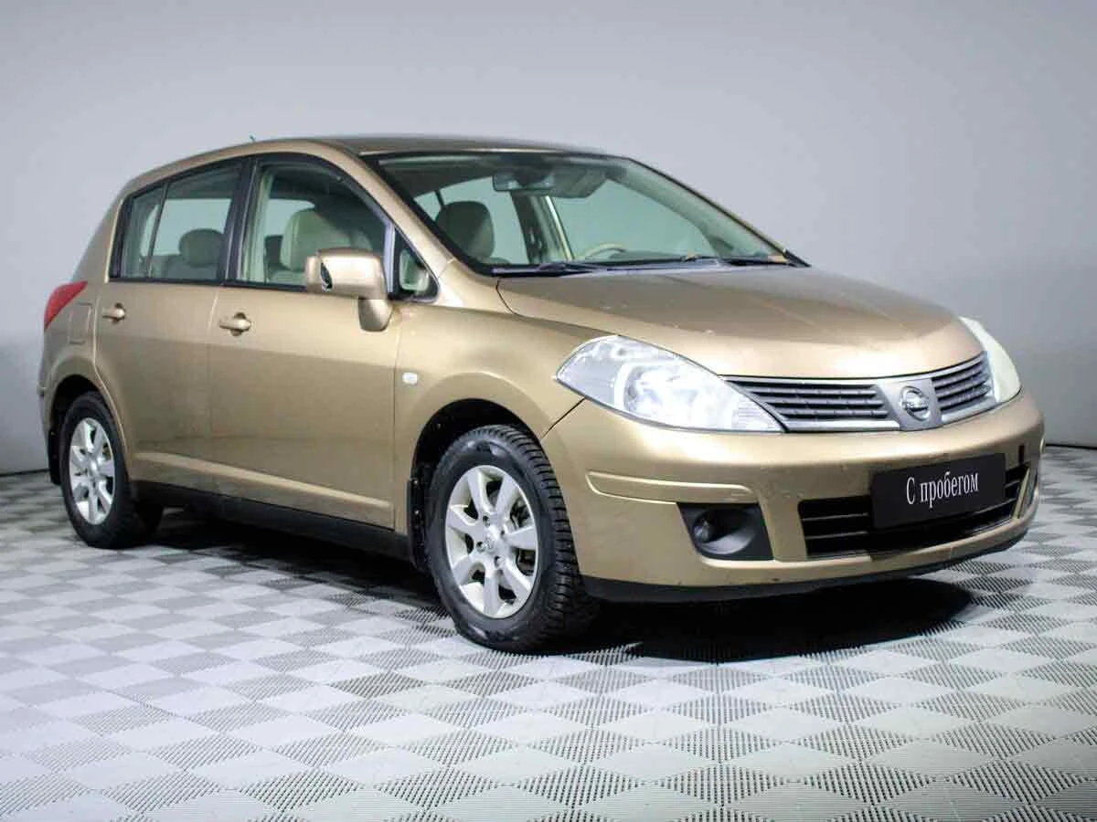 NISSAN TIIDA, Коричневый, 2008, Автоматическая, 110 л.с., цена от 473 600 руб.