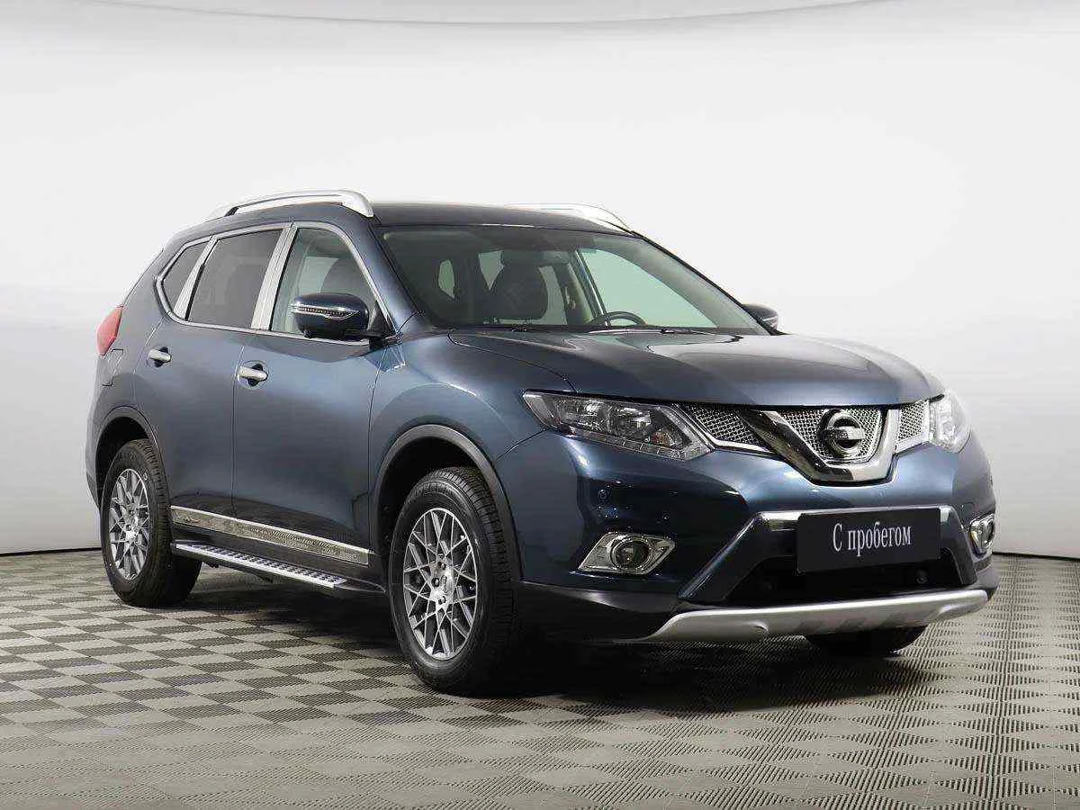 Nissan X-Trail, Синий, 2018, Вариатор, 144 л.с., цена от 1 519 000 руб.