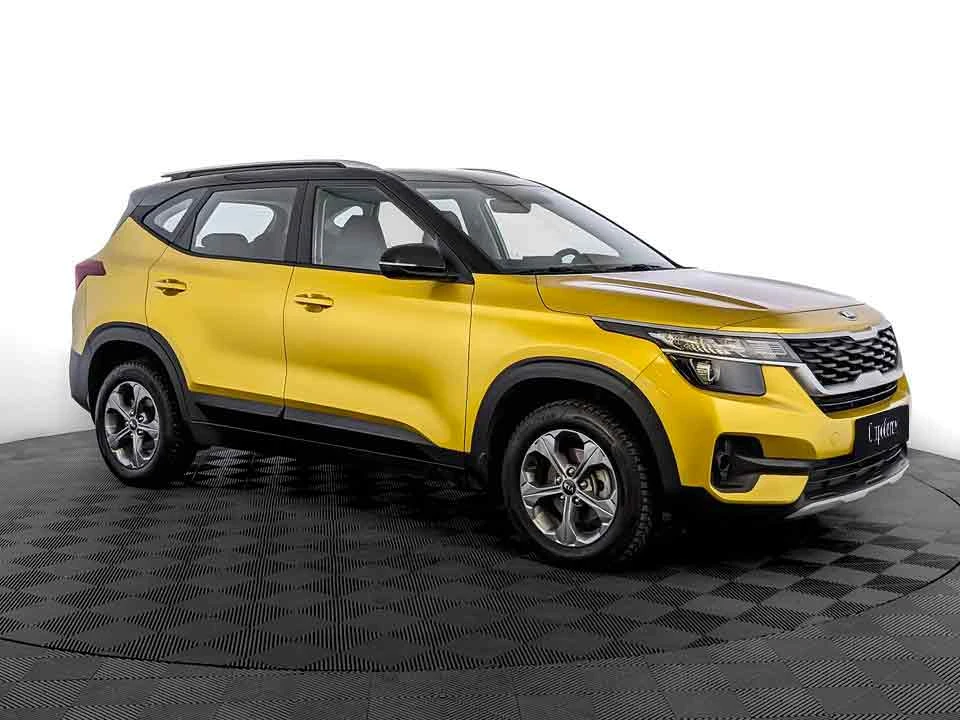 KIA SELTOS, Желтый, 2021, Вариатор, 149 л.с., цена от 1 568 000 руб.
