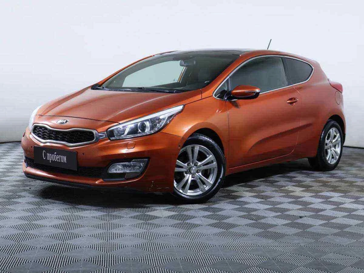 KIA Ceed, Оранжевый, 2013, Автоматическая, 130 л.с., цена от 460 000 руб.