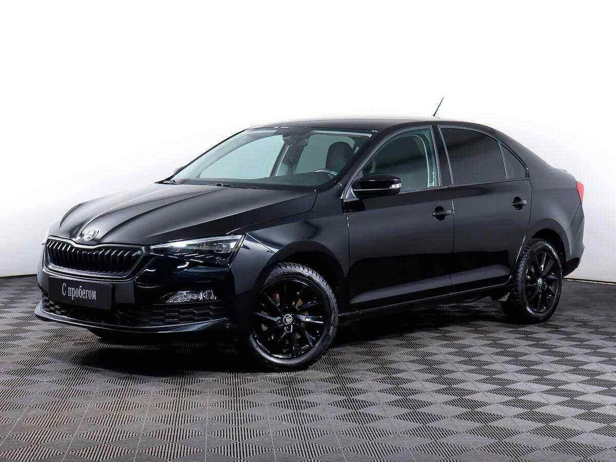 Skoda Rapid, Черный, 2021, Робот, 125 л.с., цена от 1 180 000 руб.