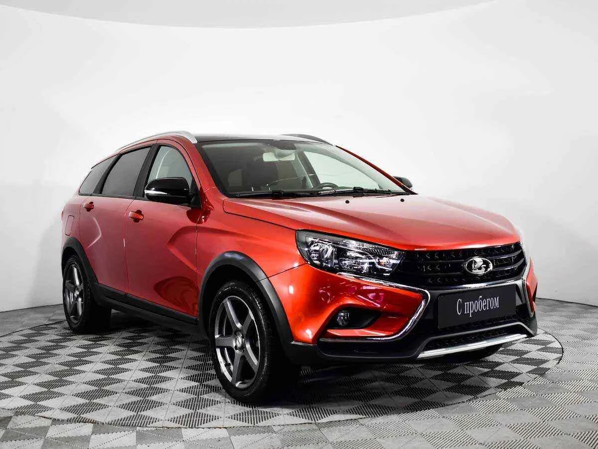 LADA Vesta SW Cross, Красный, 2021, Вариатор, 113 л.с., цена от 942 000 руб.