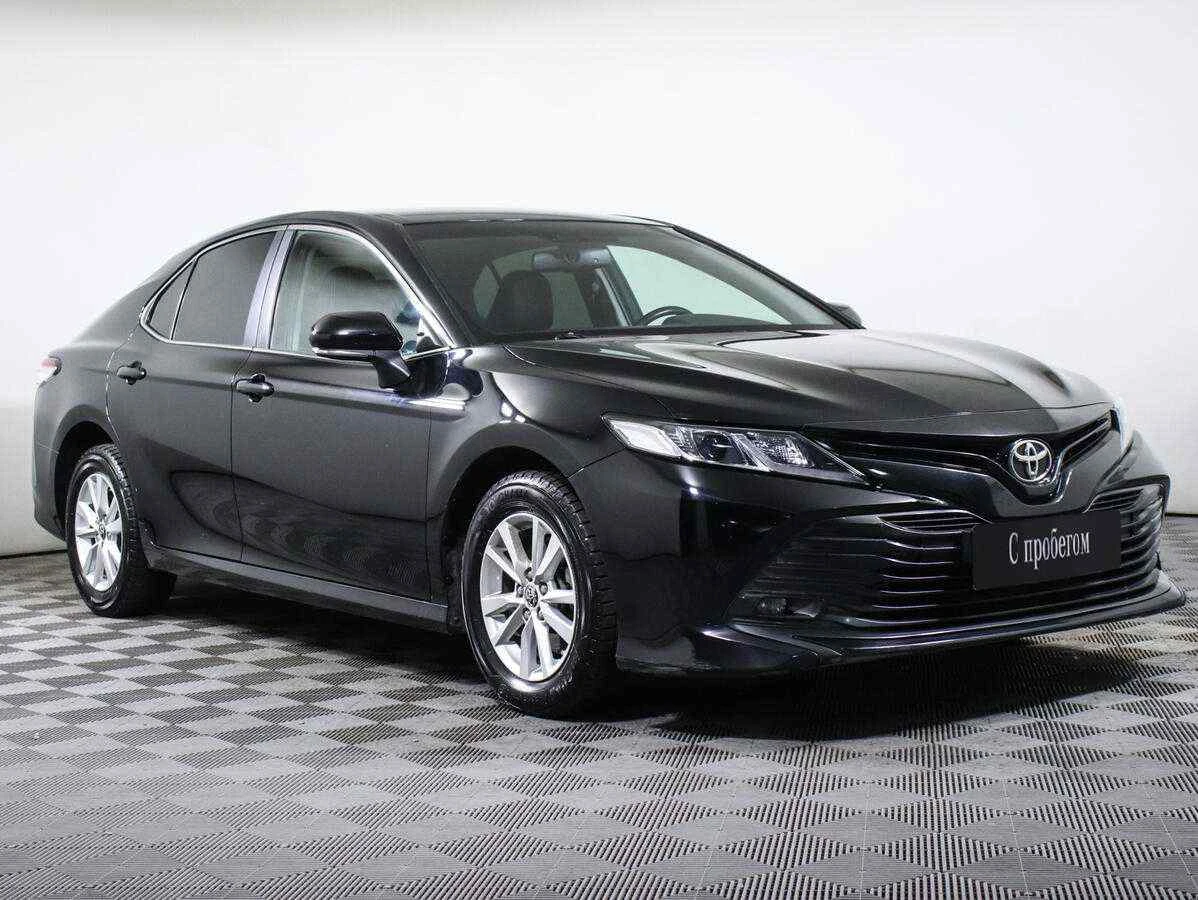 Toyota Camry, Черный, 2018, Автоматическая, 206 л.с., цена от 1 449 000 руб.