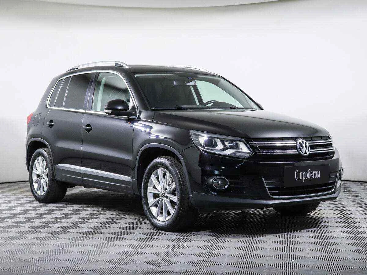 Volkswagen Tiguan, Черный, 2014, Автоматическая, 170 л.с., цена от 855 000 руб.