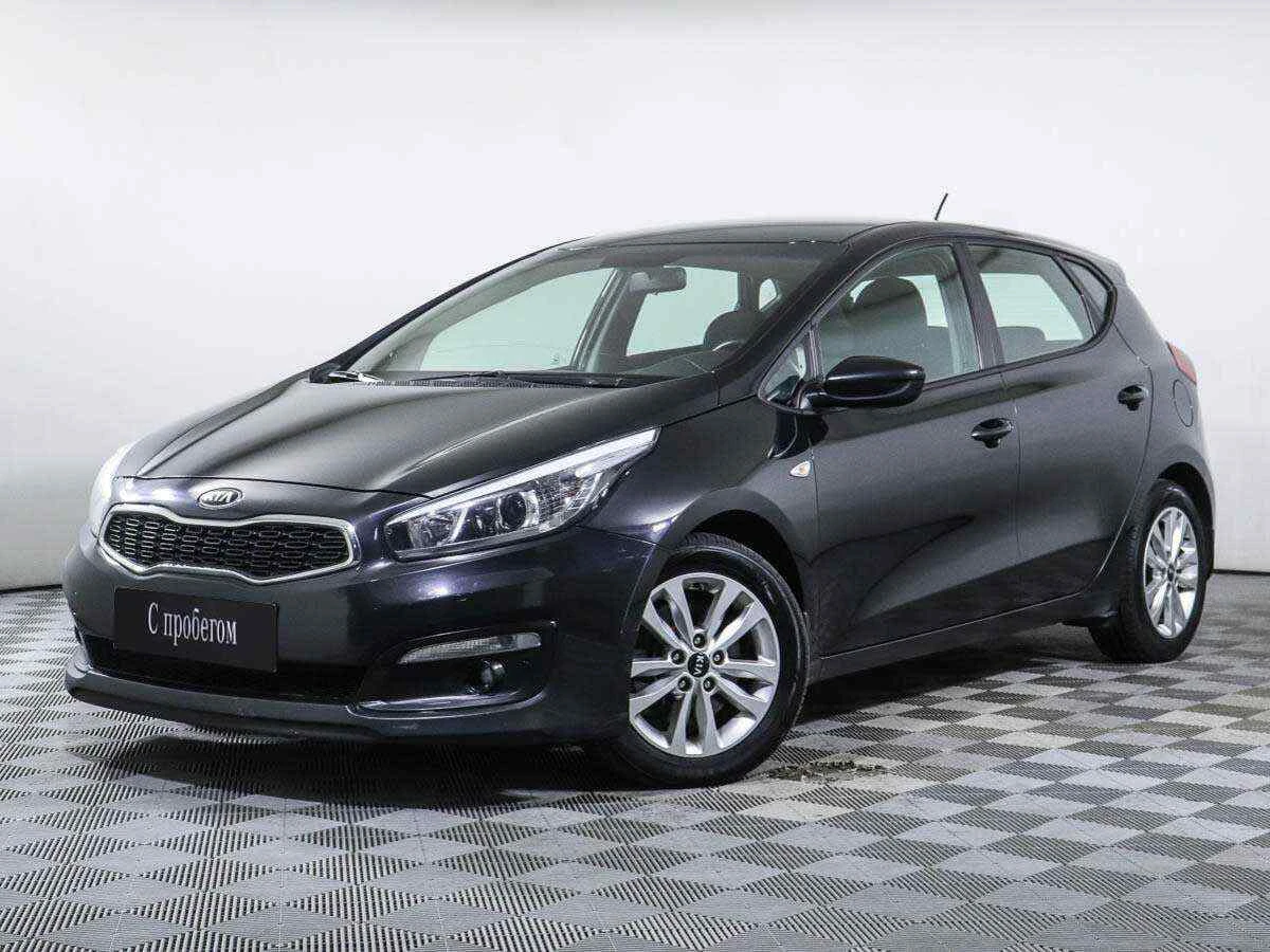 KIA Ceed, Черный, 2015, Автоматическая, 130 л.с., цена от 505 000 руб.