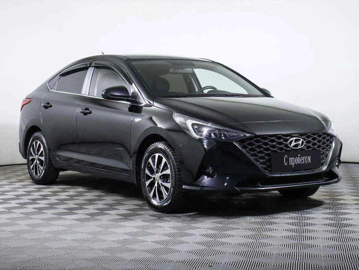 Hyundai Solaris, Черный, 2020, Автоматическая, 100 л.с., цена от 844 000 руб.
