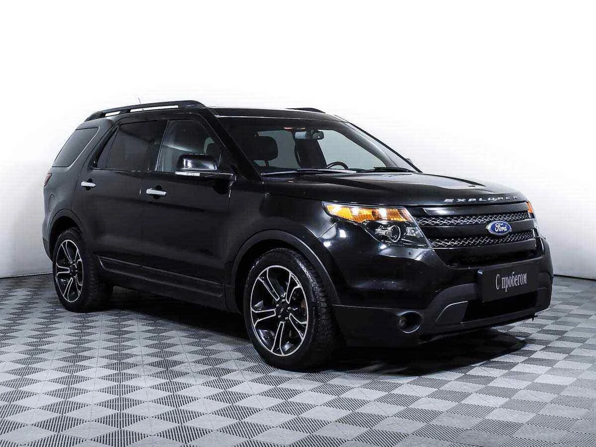 Ford Explorer, Черный, 2013, Автоматическая, 360 л.с., цена от 1 035 000 руб.