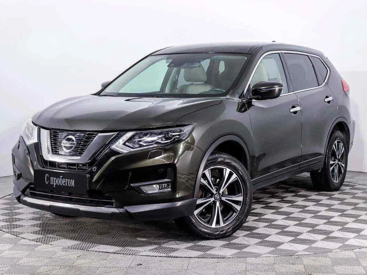 Nissan X-Trail, Зеленый, 2019, Вариатор, 171 л.с., цена от 1 799 000 руб.