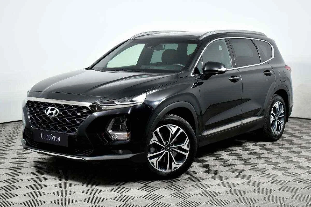 Hyundai Santa Fe, Черный, 2018, Автоматическая, 200 л.с., цена от 2 227 000 руб.