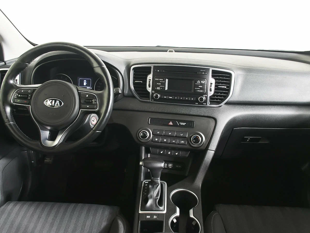 KIA Sportage, Черный, 2017, Автоматическая, 150 л.с., цена от 1 598 400 руб.