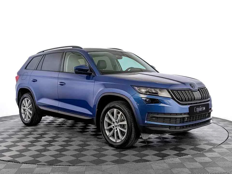 SKODA KODIAQ, Синий, 2021, Робот, 180 л.с., цена от 2 249 600 руб.