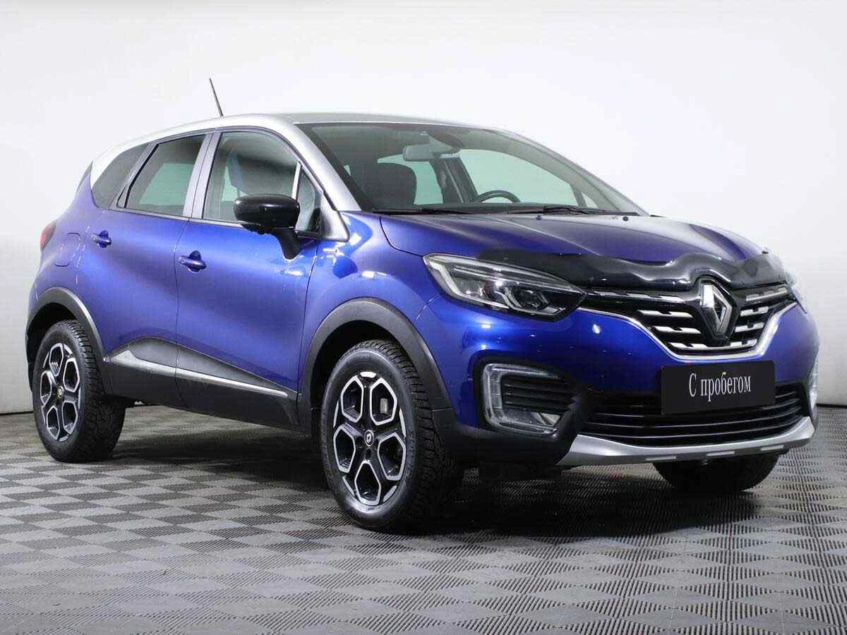 Renault Kaptur, Синий, 2020, Вариатор, 150 л.с., цена от 1 146 000 руб.