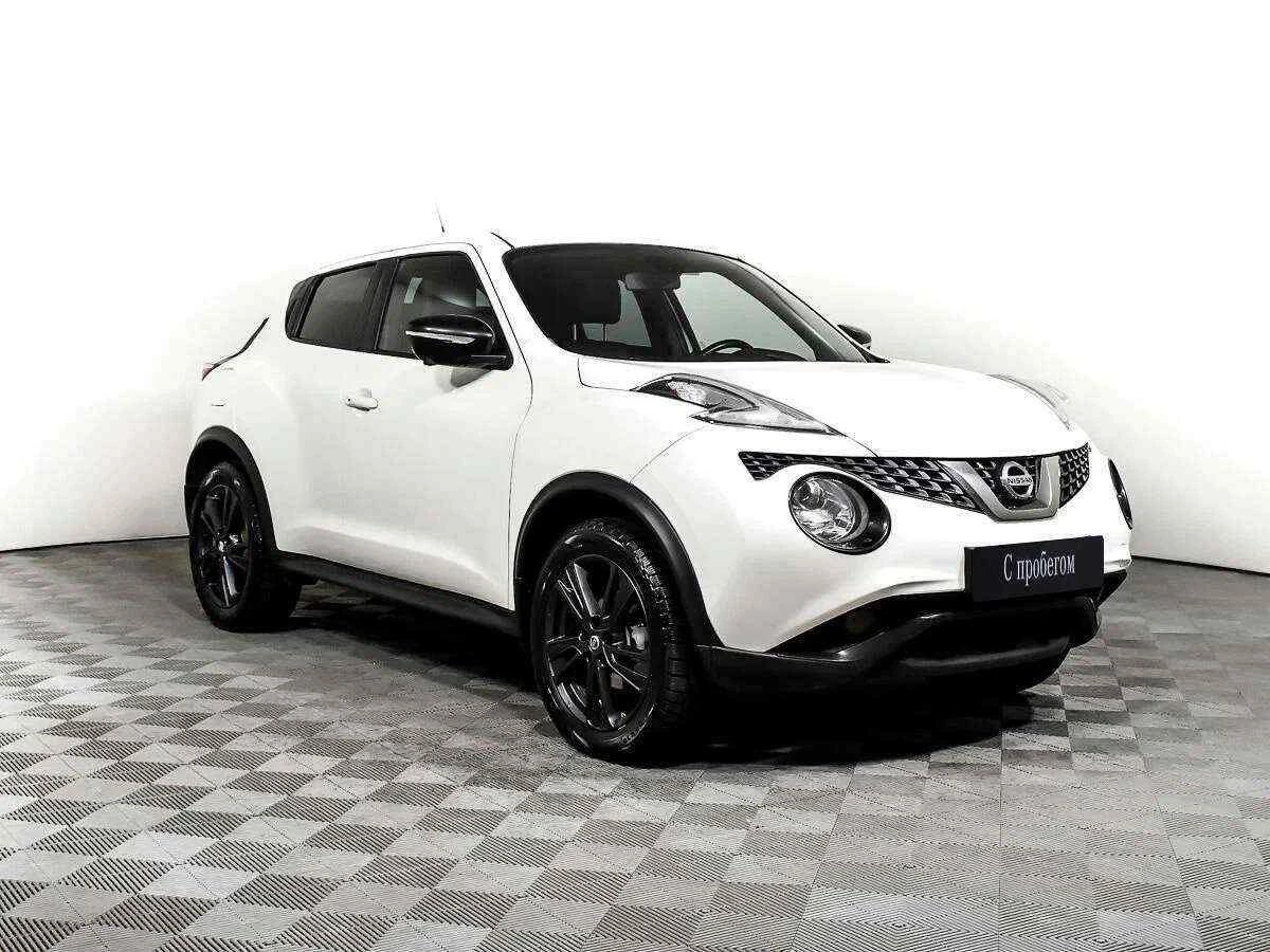 Nissan Juke, Белый, 2018, Вариатор, 117 л.с., цена от 1 100 000 руб.
