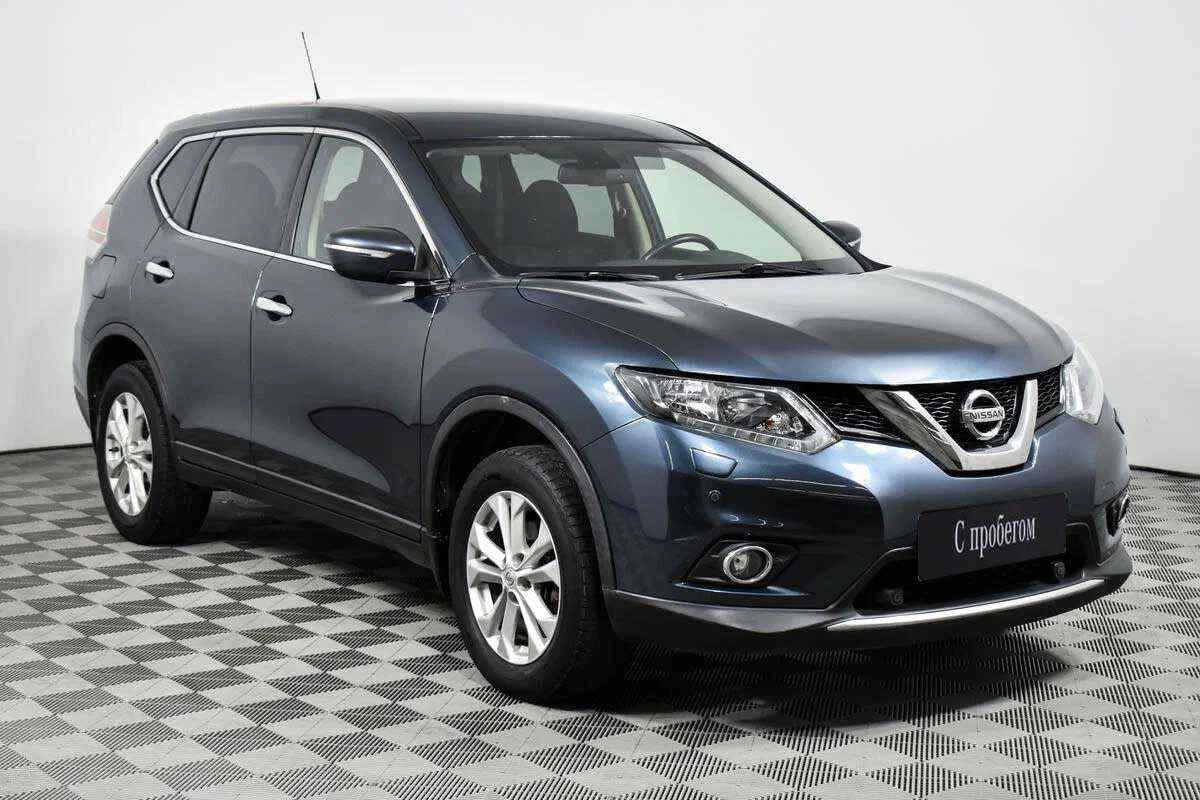 Nissan X-Trail, Синий, 2016, Вариатор, 144 л.с., цена от 1 129 000 руб.
