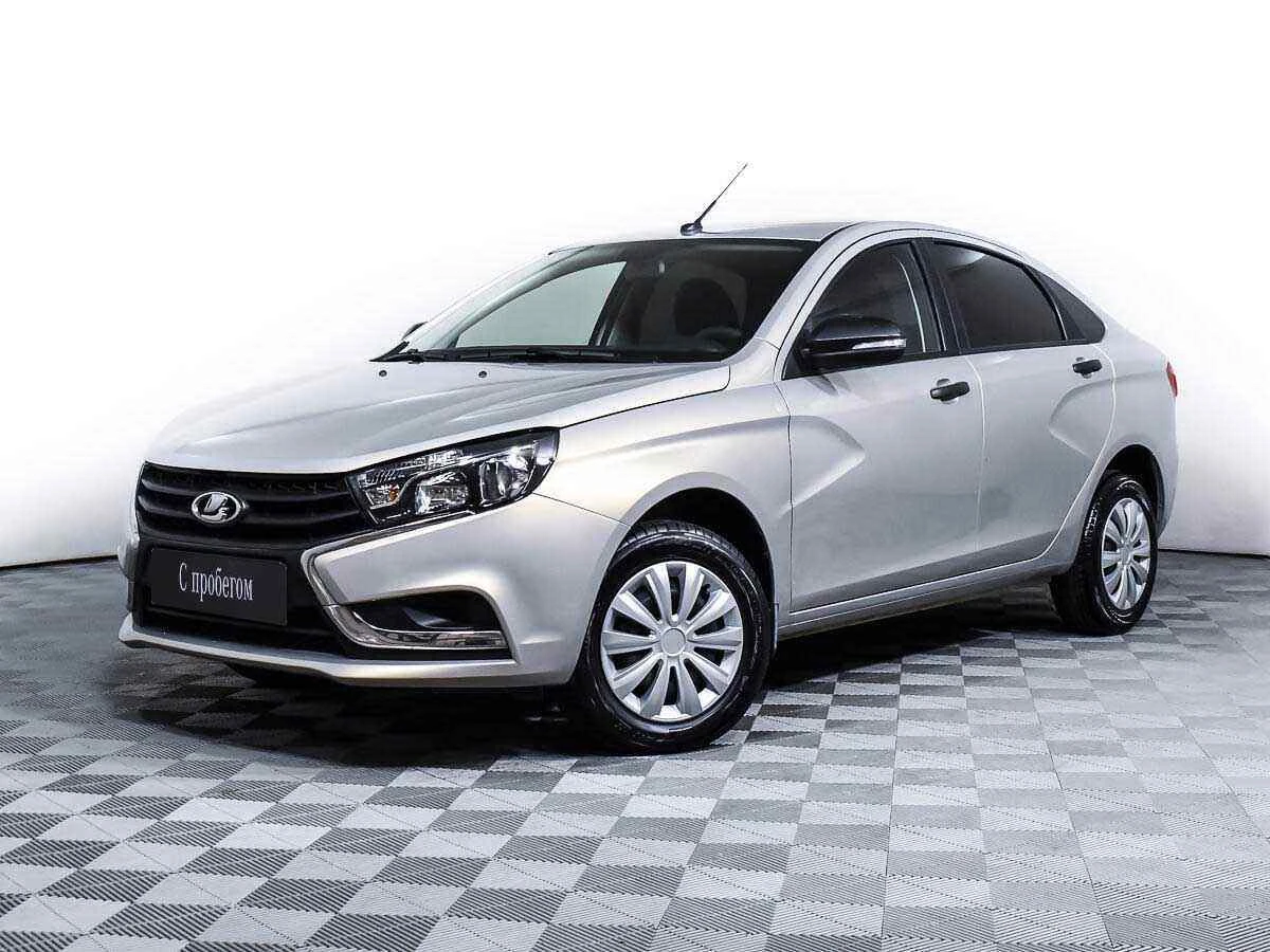 LADA Vesta, Серебряный, 2021, Механическая, 106 л.с., цена от 525 000 руб.