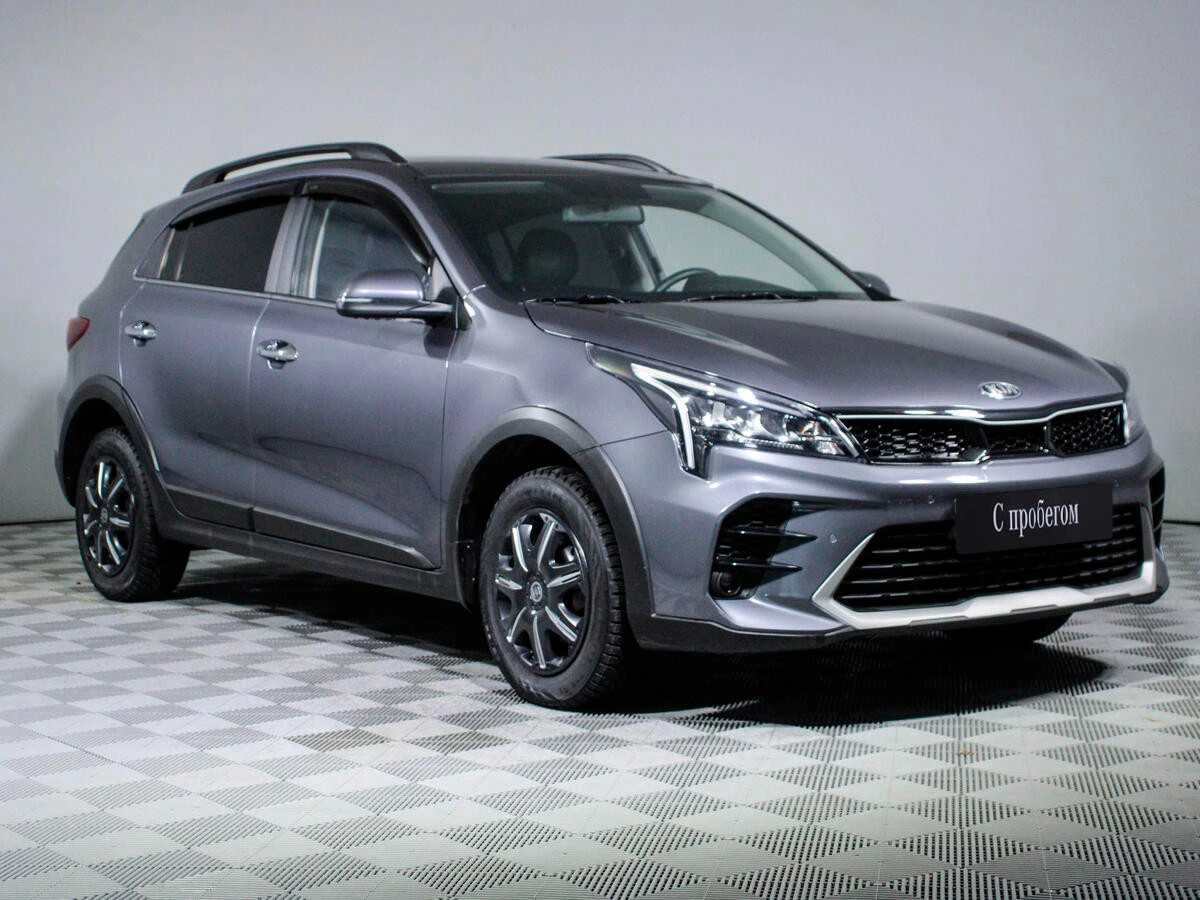 KIA RIO, Серый, 2021, Автоматическая, 123 л.с., цена от 1 136 000 руб.