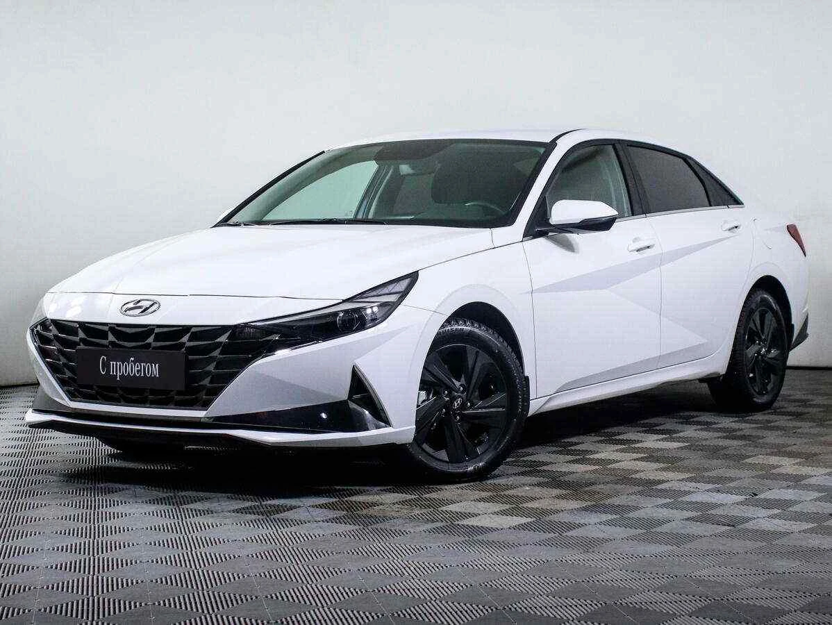 Hyundai Elantra, Белый, 2022, Автоматическая, 128 л.с., цена от 1 969 000 руб.