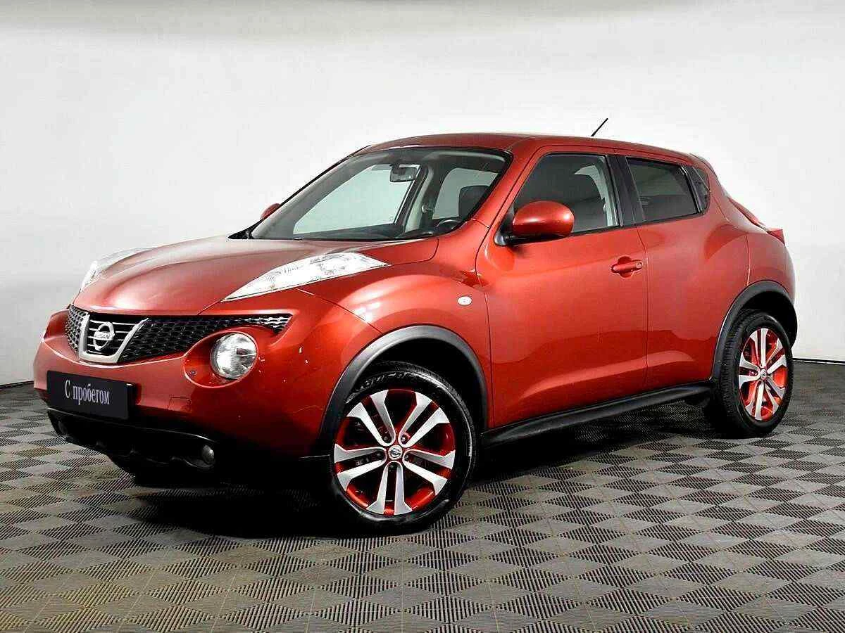 Nissan Juke, Красный, 2012, Вариатор, 117 л.с., цена от 465 000 руб.